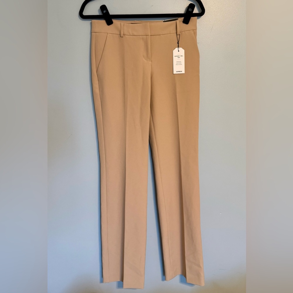 Express Supersoft Twill Pant Bootcut Low Rise Pants 2R NWT